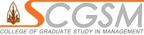 Khon Kaen University College of Graduate Study In Management (CGSM) Khon Kaen University College of Graduate Study In Management (CGSM)